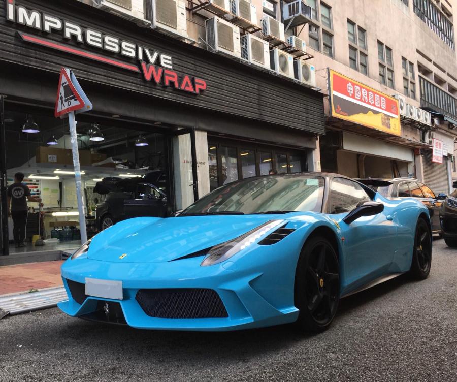  Ferrari 458 Italia by Impressive Wrap 2018 года  (фото 11 из 15)